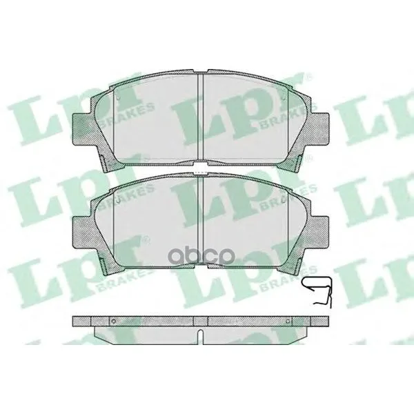 Колодки Тормозные Toyota Avensis 1.6-2.0 97-03/Carina E 2.0 92-97 Передние Lpr 05p573 Lpr арт. 05P573