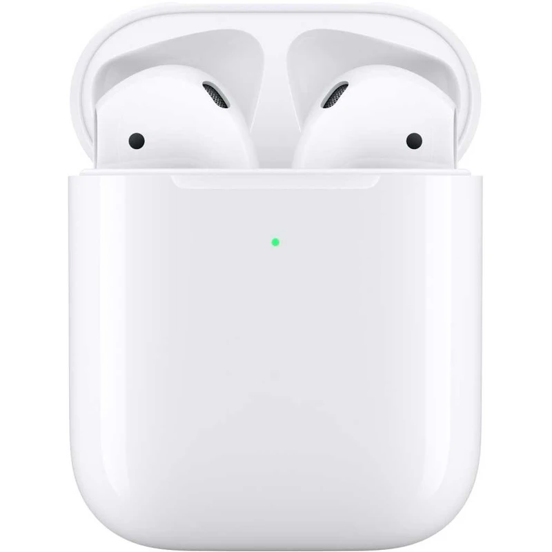 Гарнитура вкладыши Apple AirPods белый беспроводные bluetooth(беспр.кейс в компл