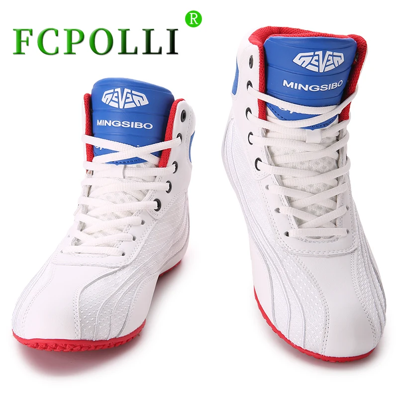 Casual Sneakers Martial Arts Shoes Wrestling Boots Professional Unisex Boxing Light Weight Anti-Slip