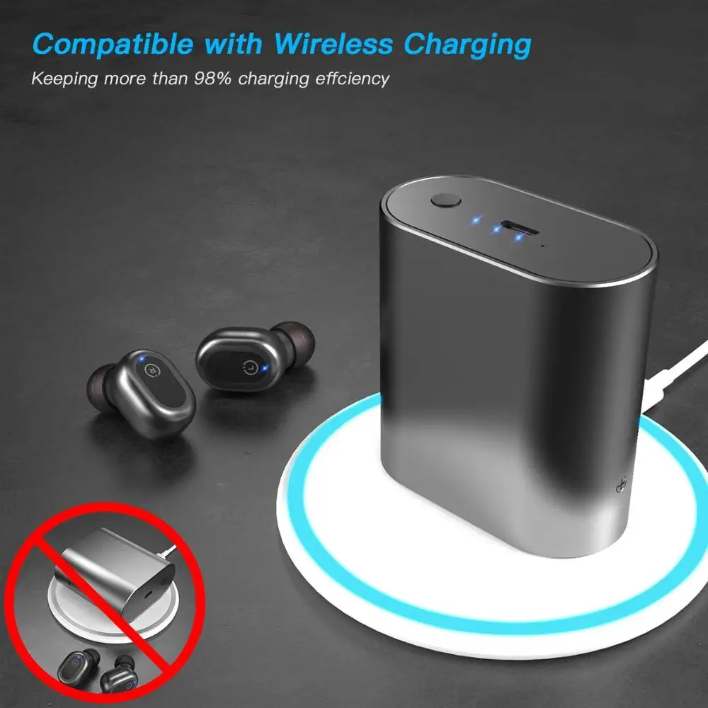 3D Stereo Bluetooth Earphones Automatic Pairing Mini TWS Wireless Earbuds