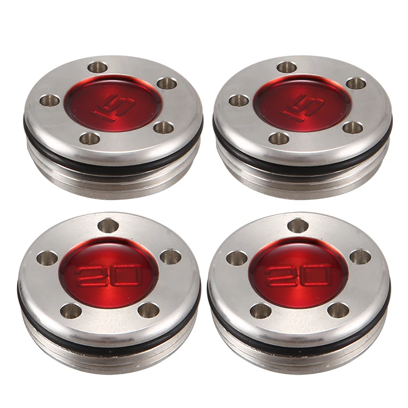 

2Pcs Golf Putter Weights Red Putter Weight for Clubs Head