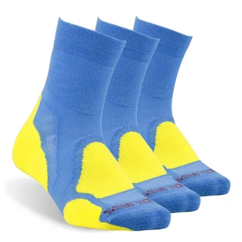 

Running Socks, ZEALWOOD Unisex Antibacterial Moisture Wicking Cushion Crew Hiking Socks,1/3 Pairs