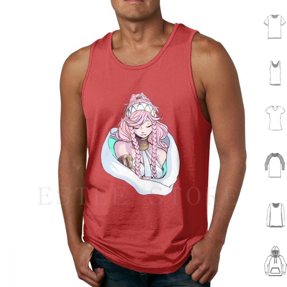 Sweet Olivia Canotte Gilet Senza Maniche Olivia Fire Emblem Risveglio Emblema Del Fuoco Risveglio Pink Dancer Videogiochi Gioco 3Ds Vg