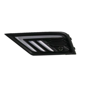 

DRL Daytime Running Driving Light Yellow Turn Lamp for Tiguan 2017 2018 (Left)