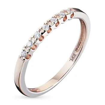 

A ring of red gold diamond e0201kts02183000