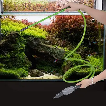

Aquarium Water Filter Tool Fish Tank Gravel Vacuum Cleaning Cleaner Siphon Pump Vacuum Fish Tank Siphon Pump Water Changing Tool
