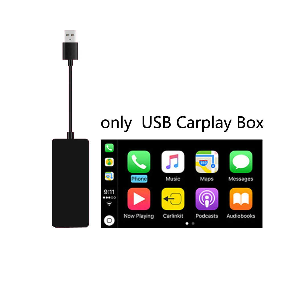 CarPlay Box Автомобильный ПЗС HD беспроводная камера заднего вида монитор парковки