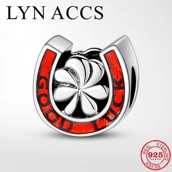 

Hight Quality 925 Sterling Silver Flower & Horseshoe Letter Beads fits Original Pandora Charms Bracelets Fine Jewelry Gifts