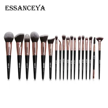 

ESSANCEYA 6-20Pcs Makeup Brushes Set Professional Blush Foundation Powder Eyeshadow Eyeliner Eyelash Beauty Make Up Brush Tools