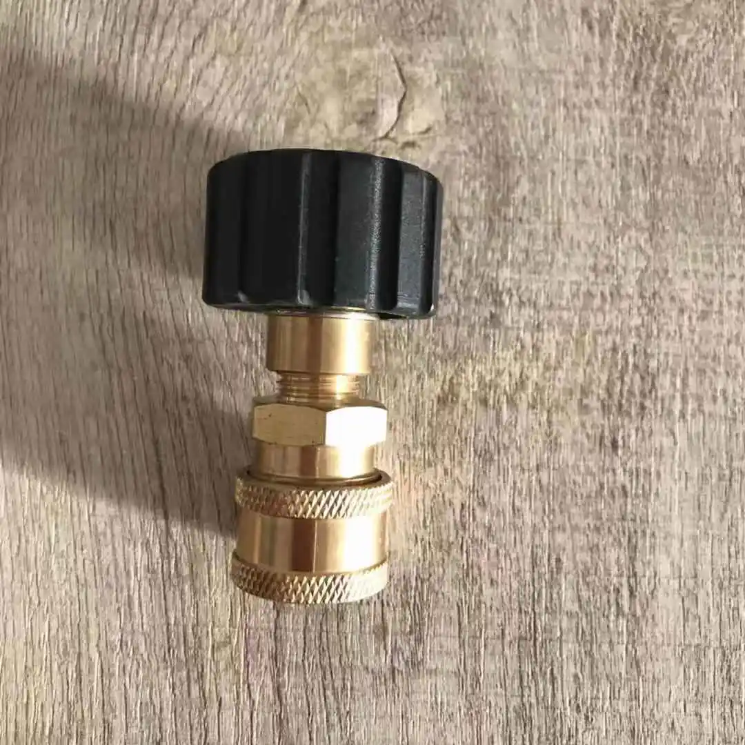 Пенная насадка винтовая муфта M22 для Karcher HDS модель пенопластового пистолета с M22 Female-1/" Female BSP+ Quick Realese