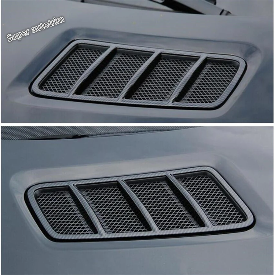 Lapetus Accessories Interior Front Roof Hood Air Condition AC Outlet Vent Cover Trim For Mercedes Benz ML GL 2013 2014 2015 ABS |