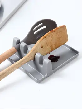 

Kitchen spatula storage rack, spoon pad, chopsticks, pot cover storage bracket, household creative multi-functional plastic