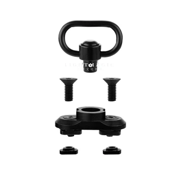 

Hunting rifle handguard M-LOK mlok Swivel Mount Adapter For M-Lok Rail Quick Release QD Sling Swivel Adapter Rail Mounts