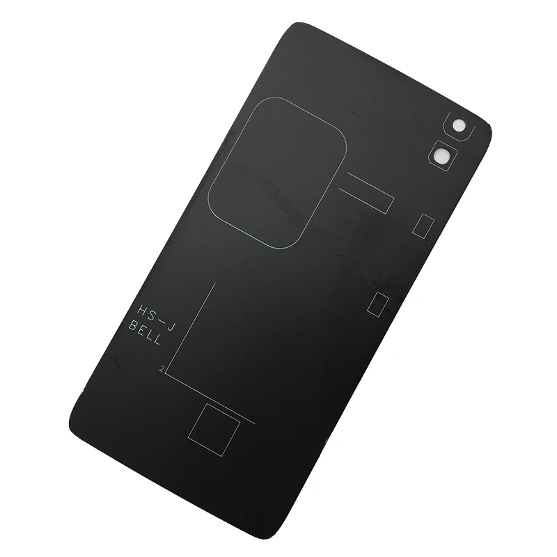 Для Alcatel One Touch Idol 4 6055 OT6055 6055K 6055B 6055Y стеклянный Задний Корпус Крышка батарейного отсека чехол с логотипом
