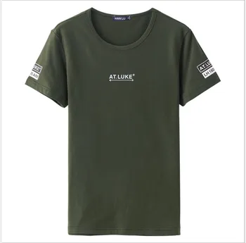 

Summer new women's street letter characters print loose short-sleeved T-shirt 8897