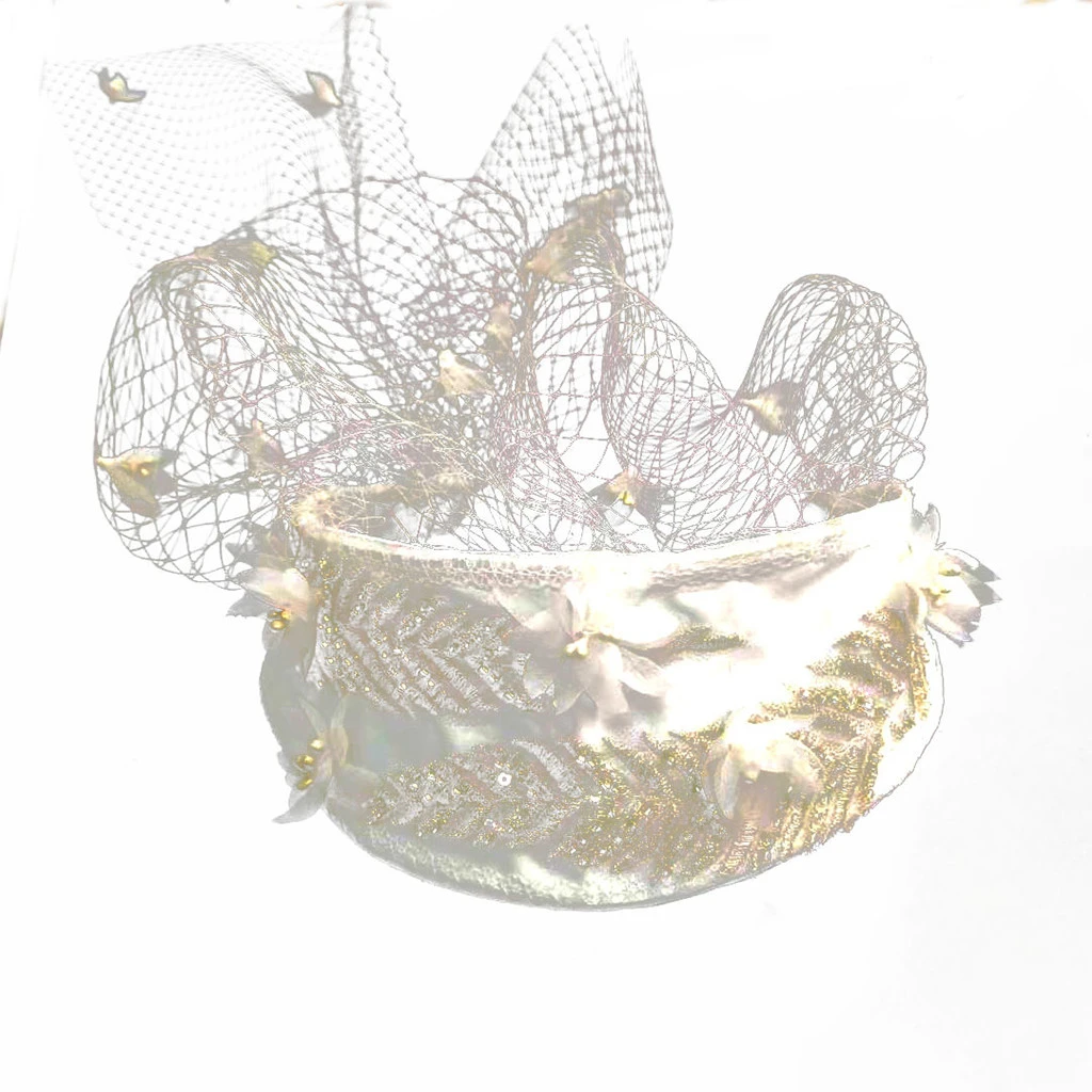 Wedding Hats For Women Vintage Net Bridal Hats Fascinators Accessorie Brides Wedding Birdcage Veil 1001