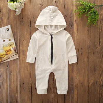 

Autumn Boys Clothing 2020 New Casual Baby Hooded Long-sleeved Short Romper Boy Thin Section Robe Baby Clothes Vestidos De Verano