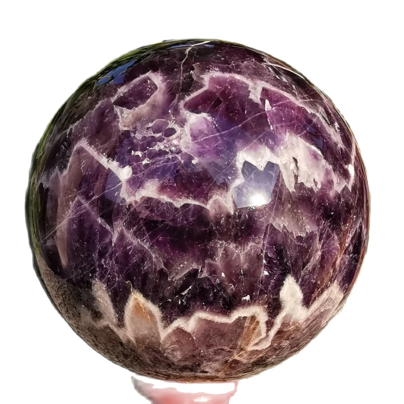 

Natural dream amethyst ball quartz crystal ball treatment 776g