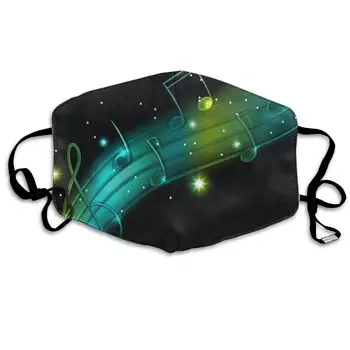 

Face Mask Musical Shiny Amazing Cycling Half Face Earloop Ski Mask For Women