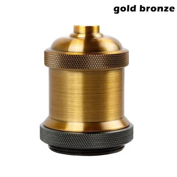 

1 Pcs Vintage Edison Lamp Socket Pendant Light E27 Screw Bulb Base Aluminum Light Socket B88