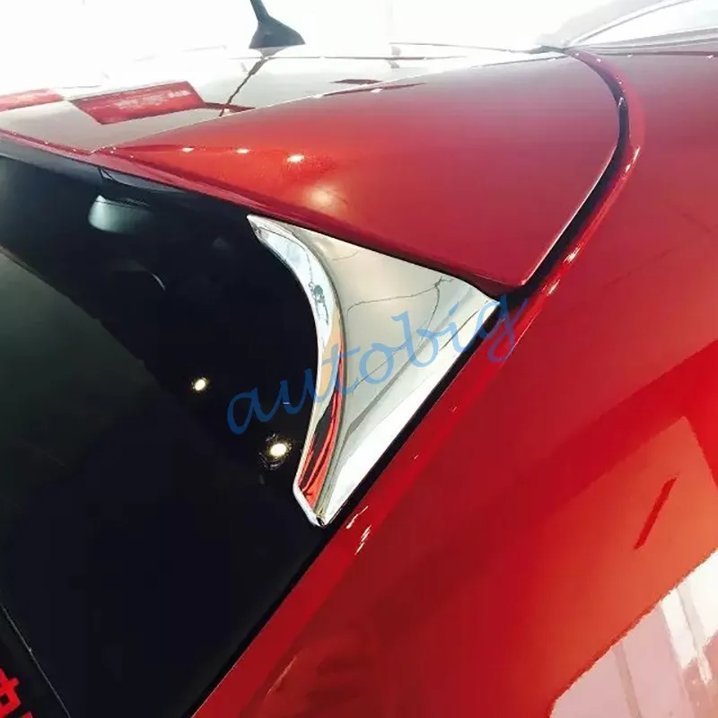 Задний спойлер Накладка для Nissan Qashqai J11 Rogue Sport хромированная оконная формовочная