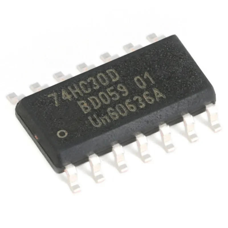 10PCs SMD 74hc30d 653 SOIC-14 одноканальный 8-входной логический чип интеграции NAND Gate |