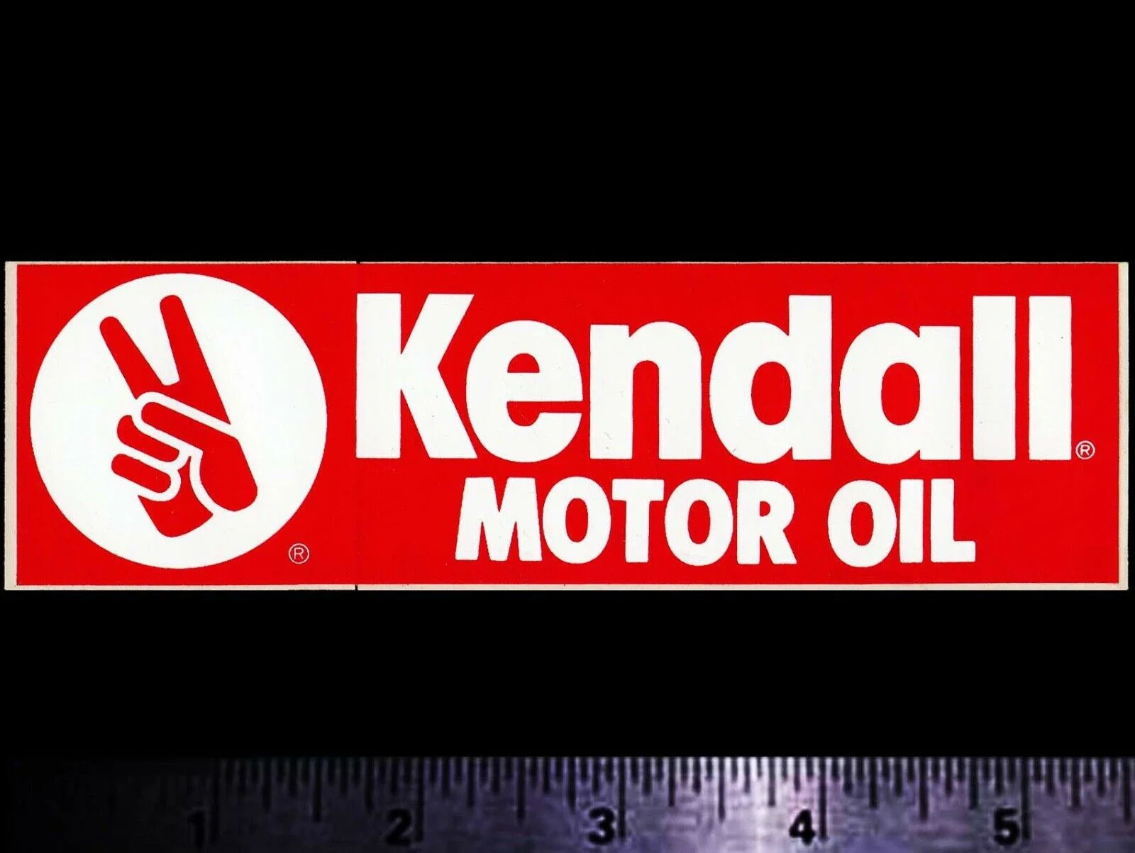 Для x2 KENDALL Motor Oil-оригинальная винтажная наклейка/стикер гоночного стиля 1970-х