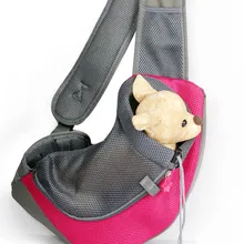 Домашнее животное собака щенок переноска сумка для отдыха на открытом воздухе Дорожная сумка для собак из сетчатой ткани Оксфорд Слинг Сумка-тоут сумка-мешок HFing