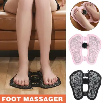 

Electric Foot Massage Pad Feet Acupuncture Stimulator Pulse Muscle Massager Feet Massage Cushion Usb Foot Care Machine 2020 Hot