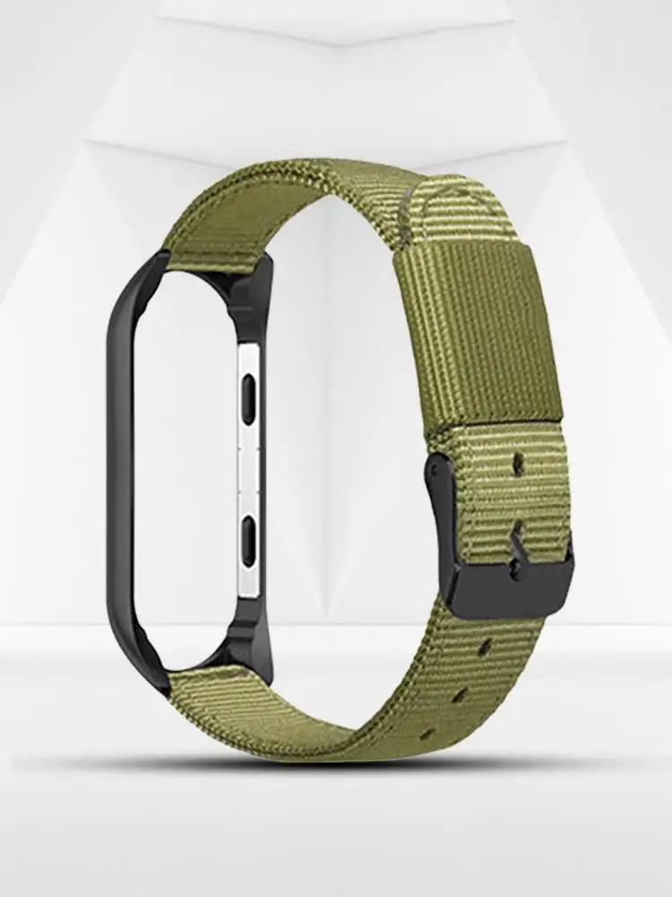 Универсальный ремешок mi Band нейлоновый ремешок для часов Xiao mi 3 сменный ремешок для Xiao mi 4 ремешок для часов с черной рамкой