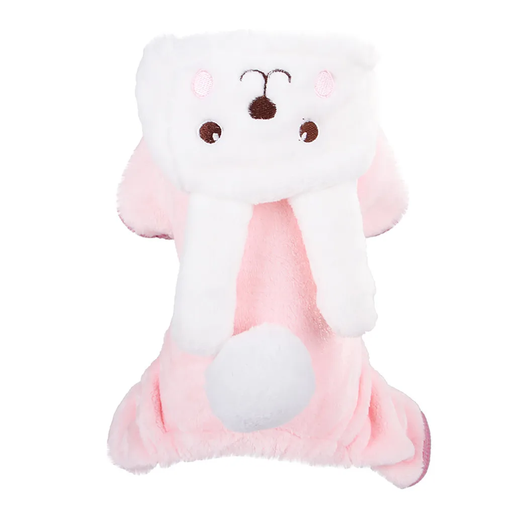 Cute Rabbit Chihuahua Puppy Clothes New Arrival Winter Warm Dogs Clothes And Accessories Christmas Dog Costumes Ropa Para Perro