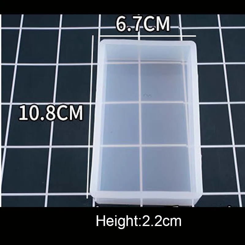 1 ПК Cube кубовидный кулон "сделай сам" Цепочки и ожерелья ювелирных изделий пресс-форм Подвески со шкалой из кристаллов ювелирных изделий смолы формы для изготовления ювелирных изделий инструмент - Цвет: 01