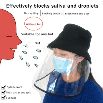 

Multi-function Protective Cap anti-virus Protective Hat Eye Protection Anti-fog Windproof Hat Anti-saliva Face Cover Cap