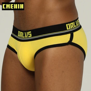 

Men Sexy Gay Underwear Cotton Briefs Male PantiesUnderpants Jockstrap G-Strings Breathable Hombre Cuecas Brief OR199