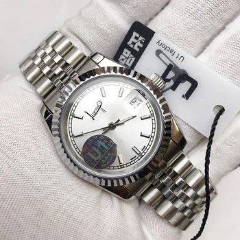

sports watch Silver dial U1 Factory Luxury Brand AAA watch crystal Men automatic sweeping movement Watches date-just