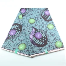 Хлопок новая Анкара ткань Африканский настоящий воск принт ткань голландский воск 6 ярдов/партия африканская ткань