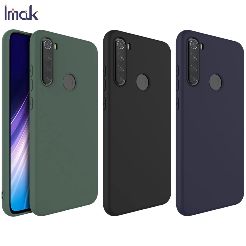 Чехол для Xiaomi Redmi Note 8 чехол IMAK матовый тонкий и легкий мягкий Противоударная