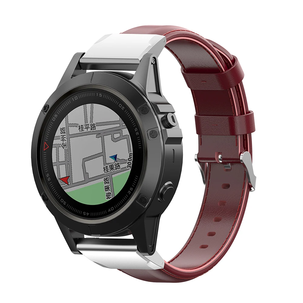 Масляный воск кожаный ремешок для Garmin Fenix6S 5S 5S Puls 20 мм сменный ремешок для умных часов с пряжкой аксессуары
