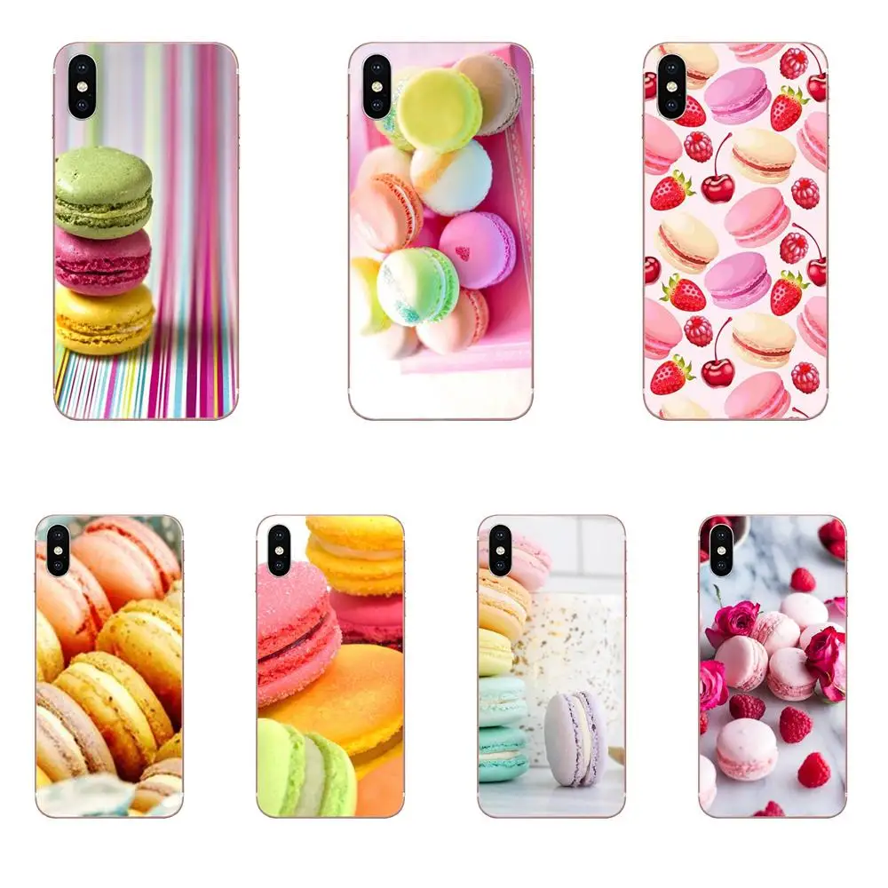 

Soft Protector Cases For Galaxy J1 J2 J3 J330 J4 J5 J6 J7 J730 J8 2015 2016 2017 2018 mini Pro Colorful Dessert Macarons Cake