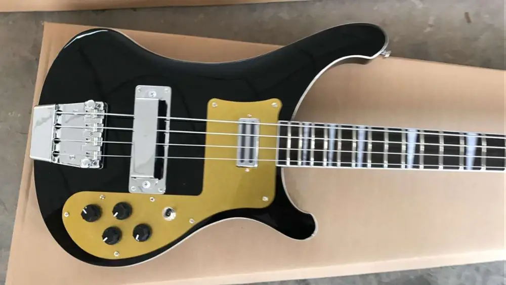 Оптовая продажа гитар Новинка 4003 Rickenbackr 4 струнная электрическая бас гитара