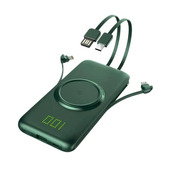 

Mobile Phone with Cable Mobile Power Wireless Large Capacity Outdoor Portable Power Mini Charger Ultra Thin