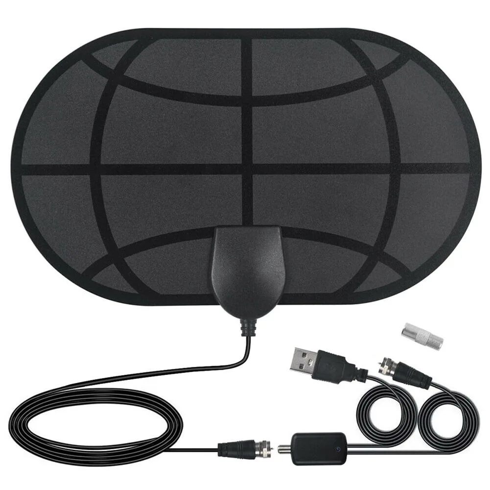 980 Миля Диапазон антенны ТВ цифровой HD 4K Крытый TV 1080P Поддержка F transfer IEC
