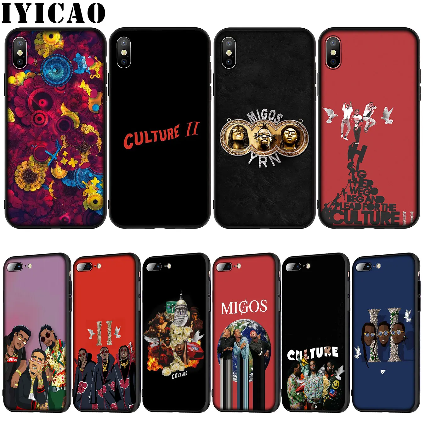 IYICAO поп Migos Bad Boy мягкий силиконовый чехол для iPhone 12 мини XR X XS 11 Pro Max 10 6 6S 7 8 plus 5S SE