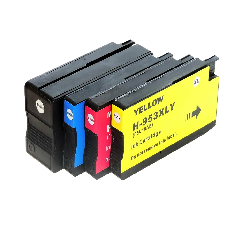 4pk совместимый для hp 953XL чернильные картриджи hp OfficeJet Pro 7740 8210 8710 8720 8725 8728 8730 8740 принтер