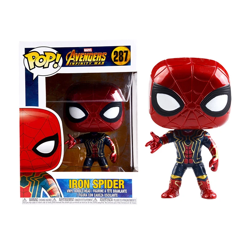 B with Box Funko pop Marvel дальний от человека-паука дом ограниченная Человек-Паук Тема ПВХ Фигурки Модель Коллекционная оригинальная коробка подарок 2F18 - Цвет: B with Box
