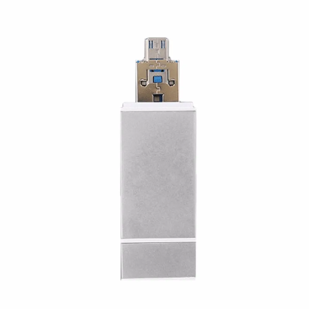Mini Card Reader 3 In 1 TF Secure Digital Memory Card OTG Card Reader Expansion Card Portable For IOS For Android Computer