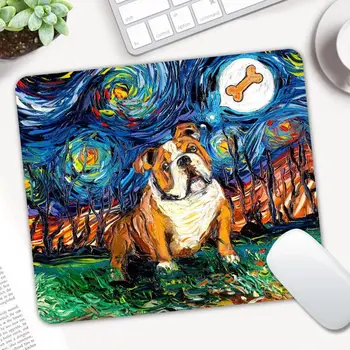 

Animal Dog Bulldog Mouse Pad Anti-Slip Laptop PC Mice Pad Mat Mousepad