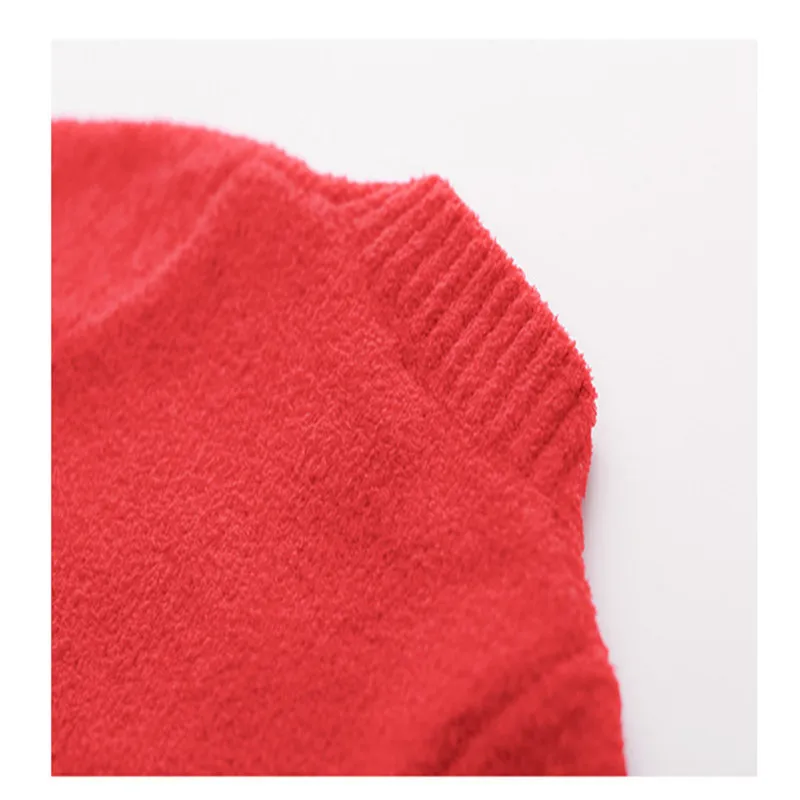 LILIGIRL/хлопковый свитер для маленьких девочек зимняя теплая трикотажная одежда с длинными рукавами верхняя одежда От 4 до 9 лет свитер с