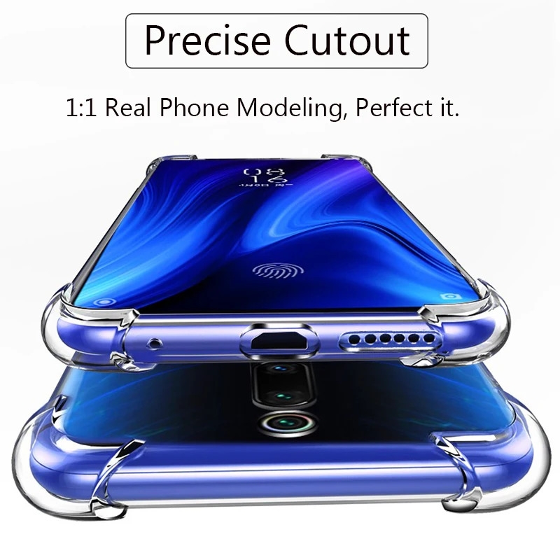 Подушки безопасности чехол+ стекло Xiaomi Mi 9T Mi 9 SE TPU Case Mi9T мягкий чехол на Mi 9SE противоударный чехол ми 9 се мягкий чехлы сяоми ми 9т glass ксиоми ми9 стекло на ми9 се защитное стекло Xiaomi Mi 9 case
