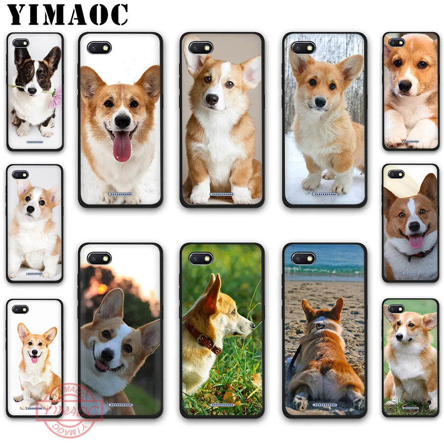 Мягкий силиконовый чехол YIMAOC Corgi Welsh Dog для Redmi Note 8 7 6 5 K20 Pro Plus 5A Prime 6A 7A 4X S2 Go |